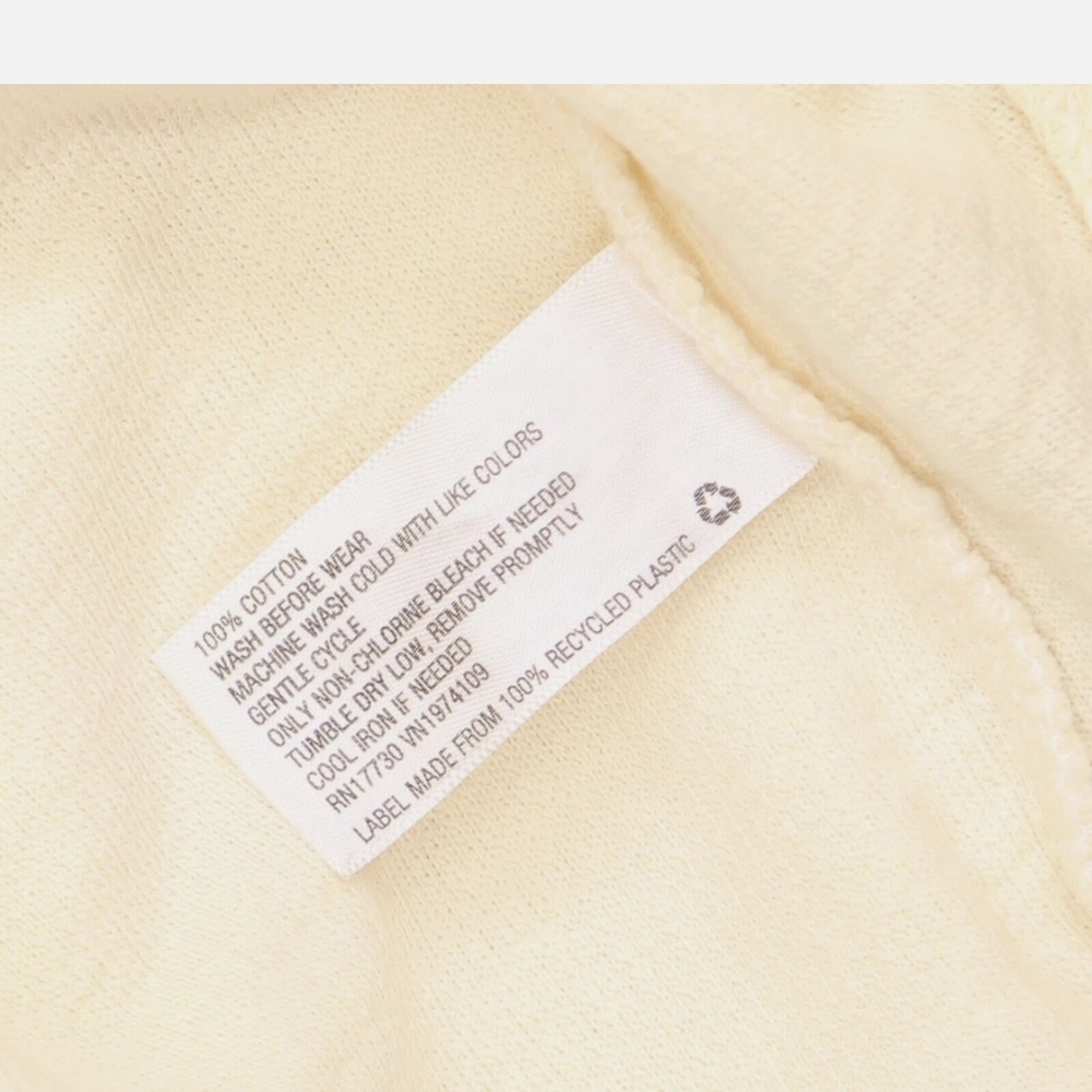 Universal Thread Cream Relaxed Boxy Muscle Tee - Picture 2 of 5